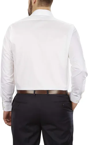 Vista 2 de Van Heusen Camisas de vestir BIG FIT para hombre grande y alto