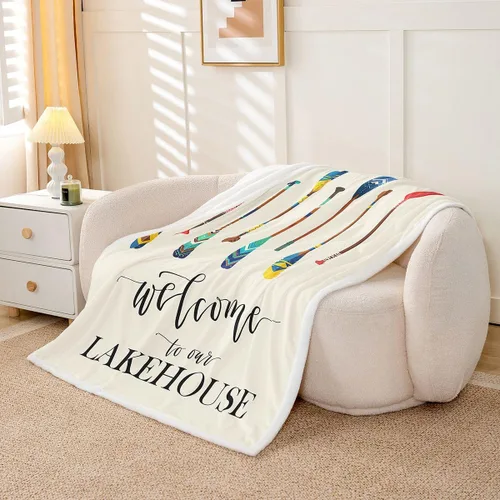 Vista 30 de Erosebridal Manta náutica de ancla, forro polar con brújula oceánica de 40 x 50 pulgadas para niños, niñas, adolescentes, adultos, decoración