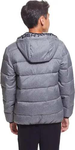 Vista 4 de Under Armour - Chaqueta acolchada Pronto para niño, peso medio, cierre de cremallera, repele el agua