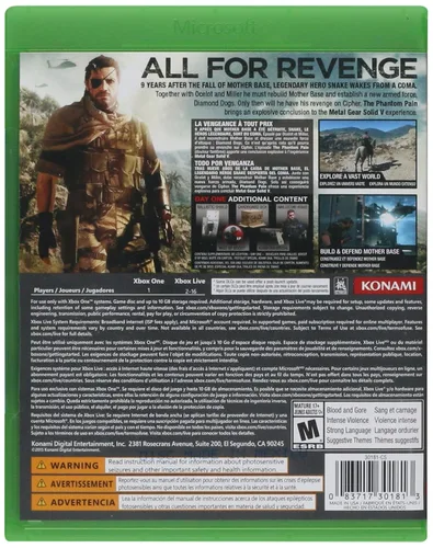 Vista 2 de Mg Solid V Phantom Pain XONE