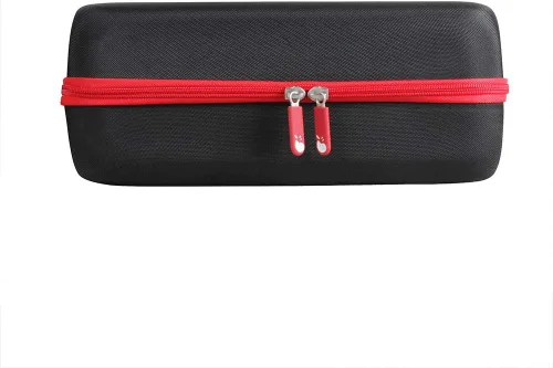 Vista 4 de Hermitshell - Funda rígida de viaje para HyperX QuadCast USB condensador para micrófono gaming rojo negro