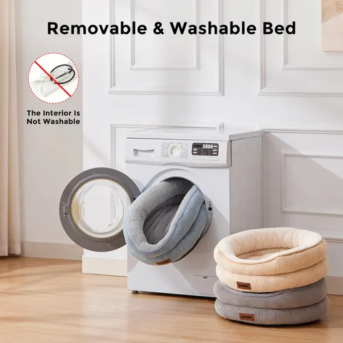 Vista 9 de ZOMISIA Cama Térmica para Gatos de Interior - Cama Térmica para Mascotas con Temperatura Ajustable con Temporizador y Cable Resistente a