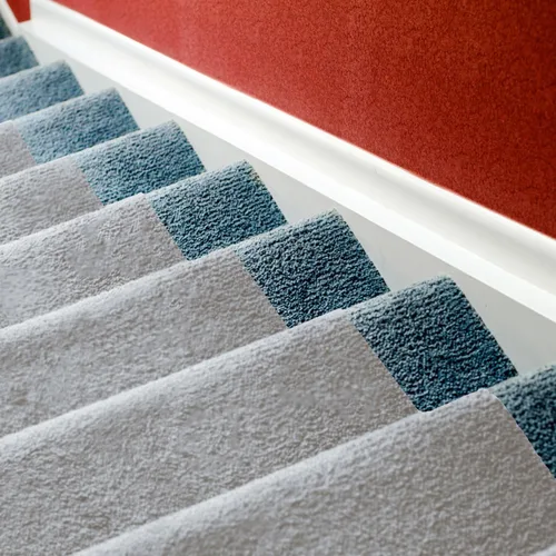 Vista 5 de LAMINET Protector Antideslizante para Alfombra y Escalera - Beige, 6' L x 30" W - Protector Lavable de Baja Pila, Duradero para Escaleras