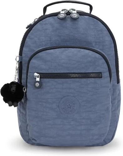 Vista 54 de Mochila Kipling Seoul extra grande para laptop de 17", Grande True Blue Tonal 2