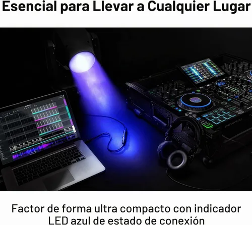 Vista 6 de Numark Mixstream Pro+ Controlador DJ e interfaz DMX para música en vivo, sets de DJ, eventos, producción musical