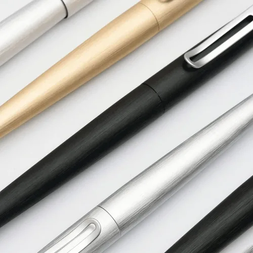 Vista 5 de Plumas estilográficas de metal para escribir punta fina de 0.020 in de alta gama, bolígrafo de caligrafía, impresionantes bolígrafos de lujo