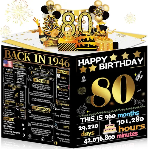 Vista 58 de Joycard Tarjeta de cumpleaños de 10 años para niña o niño, regalo de cumpleaños 3D emergente feliz cumpleaños para hija o hijo, decoraciones
