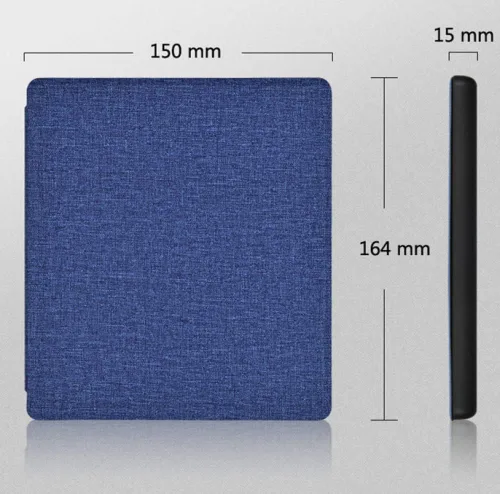 Vista 4 de Funda para Kindle Oasis de 7 pulgadas, 10ª generación, versión 2019 [modelo No: S8IN40] con correa de mano y apagado y encendido automático, fundas