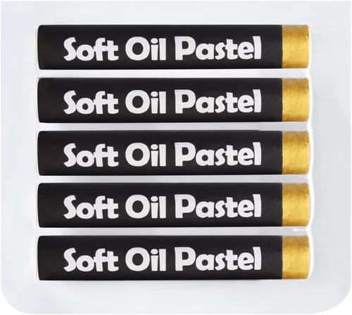 Vista 11 de Mifuner Juego de pasteles suaves al óleo (12 palos), colores individuales pasteles al óleo pesados vibrantes y cremosos, suministros de arte pastel
