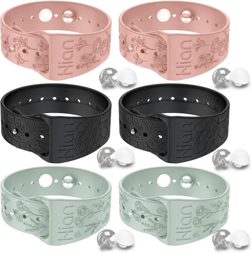 Vista 23 de Pulseras de mareo por movimiento, para adultos, niños y mujeres embarazadas, pulseras de acupresión antináuseas para automóvil, mar, aire, crucero