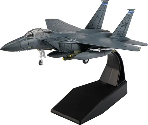 Vista 13 de 1/100 F-14 Tomcat Skeleton Fighter Modelo de avión militar fundido a troquel modelo de avión militar