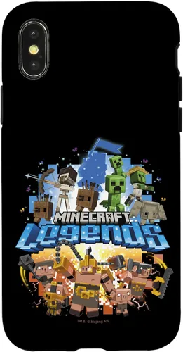 Vista 5 de Minecraft Legends Dual Army Epic Poster - Funda para iPhone 17