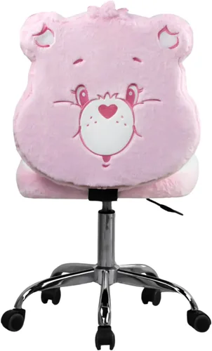 Vista 7 de Impressions Vanity Care Bears Grumpy Bear - Silla giratoria para dormitorio, silla de escritorio de maquillaje sin brazos con ruedas, altura