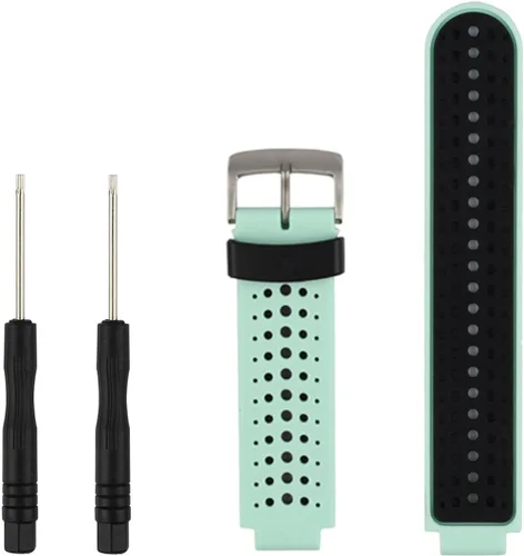 Vista 10 de Correa de repuesto para reloj inteligente para Garmin Forerunner 220/230/235/620/630/735XT/235Lite Tamaño libre 5.11"-8.46