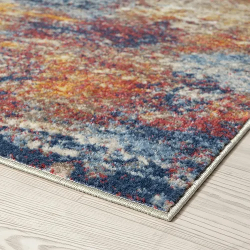 Vista 4 de Alfombra grande de 9 x 12 pulgadas, moderna para sala de estar, comedor, dormitorio, entrada interior, entrada, alfombra para sala de estar