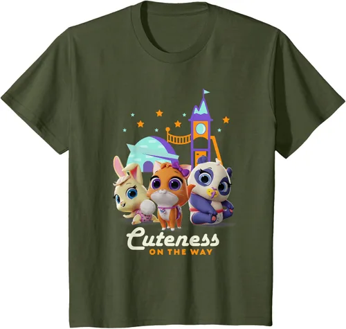 Vista 11 de Disney Camiseta Junior T.O.T.S. Cuteness On the Way Negro