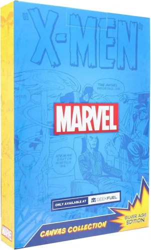 Vista 3 de Toynk Lienzo decorativo para pared de Marvel Comic Cover de 9 x 5 pulgadas X-Men #1
