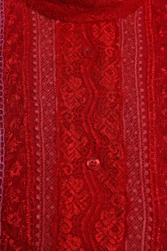 Vista 5 de Disfraz de película de terror para cosplay, vestido rojo para adultos, mujeres, fiesta de Halloween para mujeres
