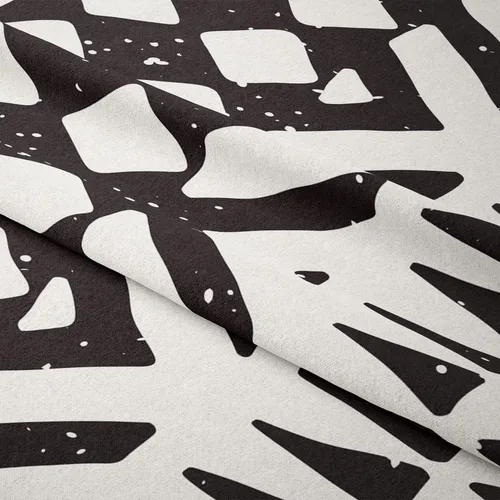 Vista 7 de Tapiz africano de tela de barro, arte para colgar en la pared, diseño tribal afrocéntrico étnico bohemio con elementos geométricos, tapices
