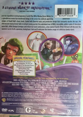 Vista 2 de Willy Wonka and the Chocolate Factory 40th Anniversary Edition (BigFace) (DVD)