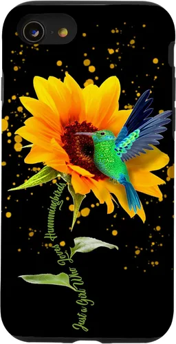 Vista 18 de Just a Girl who Love Hummingbirds Sunflower Bird Cute Flower Case for iPhone 17
