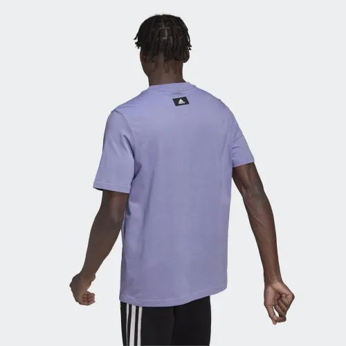 Vista 3 de adidas Camiseta Future Icon Three Bar para hombre