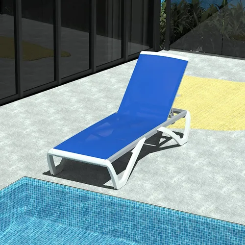 Vista 14 de Domi - Tumbona de aluminio para exteriores con respaldo ajustable, para playa, patio, balcón, piscina (1 silla marrón)