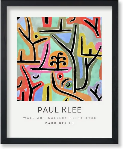 Vista 74 de Poster Master Póster vintage de Paul Klee – Impresión retro de cómicos – Arte de dibujo – Arte abstracto – Regalo para hombres y mujeres – Estilo-09