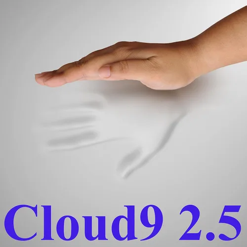 Vista 2 de 2.5 Cloud9 Gel-Mejorado cubre colchón 100 % espuma de memoria viscoelástica., C9C22, 1