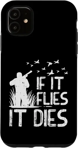 Vista 8 de If It Flies Dies Duck Goose Quail Pheasant Hunt Hunter Gift Case for iPhone 17