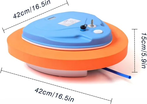 Vista 8 de Sistema de buceo sin tanque, ventilador de buceo mejorado base, tanque de buceo recargable portátil, compresor de aire impermeable, juguetes