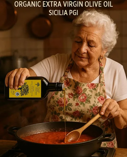 Vista 7 de Italian Olive Crafters, Aceite de oliva virgen extra orgánico rico en polifenoles, 16.9 fl oz - Botella de vidrio prensado en frío de aceite