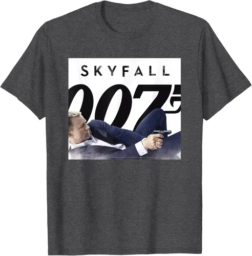 Vista 27 de Official James Bond 007 Camiseta Skyfall, Negro