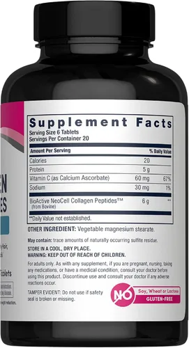 Vista 2 de Neocell Súper Colágeno tipo 1 y 3 más vitamina C, 120