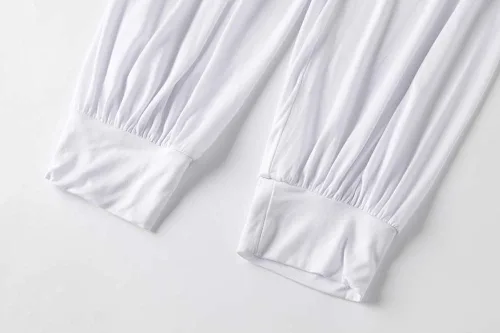 Vista 6 de Pantalones de algodón modal para mujer de AvaCostume, pantalones suaves para practicar yoga o deportes.