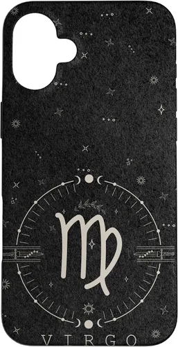 Vista 23 de Aesthetic Virgo Zodiac Sign Astrological Stars Celestial Case for iPhone 17