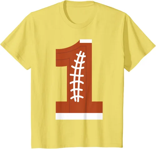 Vista 43 de 1st Birthday Football Ball Boys Camiseta de regalo de 1 año Negro