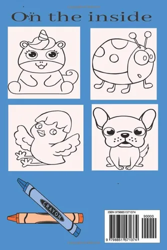 Vista 2 de My very first big and simple animals coloring book for toddlers