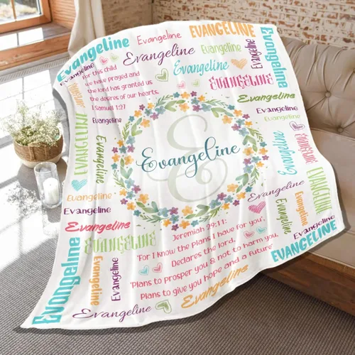 Vista 23 de Mantas de versículo bíblico de franela de felpa suave para niños, manta ligera para aire acondicionado para niños, decoración de sofá, habitación