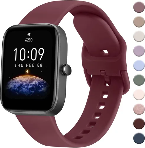 Vista 21 de Banda AK para Amazfit GTS 4 / GTS 4 Mini / GTS 3 / GTS 2 / GTS 2e / GTS 2 mini / GTS / GTR mini, correa deportiva de repuesto suave de 20 mm