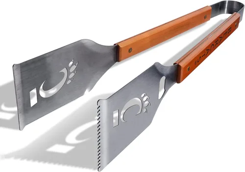 Vista 29 de YouTheFan NCAA Grill-A-Tong - Pinzas para barbacoa de acero inoxidable cortadas con láser