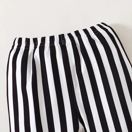 Vista 6 de Mioglrie Conjunto de ropa de bebé recién nacido, conjunto de pantalones, conjunto floral de algodón, ropa de bebé para niñas