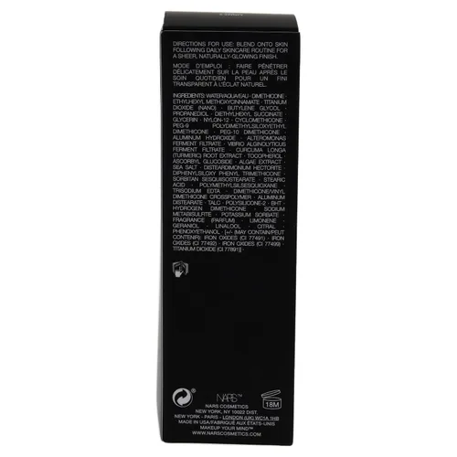 Vista 8 de NARS Pure Radiant Humectante con tinte SPF 30/PA+++, Alaska, 1.9 Onzas, I0081567