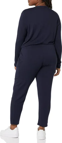 Vista 4 de Tienda Essentials Enterizo cruzado de manga larga con cuello en V para mujer (ritual diario anterior)