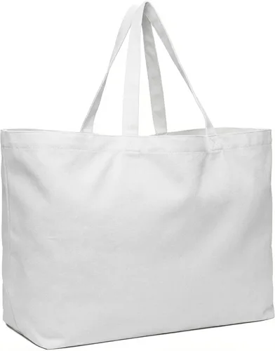 Vista 8 de Bolsa de lona extragrande - La más grande reutilizable para comestibles Premium Big Reusable Grocery Shopping Heavy Duty Robusto, Plegable