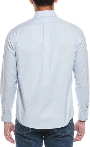 Vista 2 de Brooks Brothers Camisa deportiva de manga larga con botones para hombre