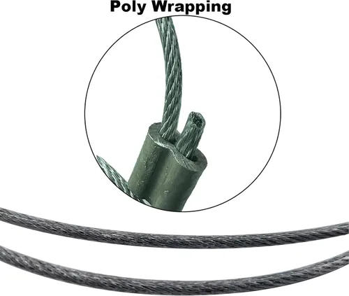 Vista 3 de N3613AD - Tapón de válvula de drenaje para compresor de tanque de aire, 1/4 pulgadas, NPT con cable de 60 pulgadas, apto para remolque