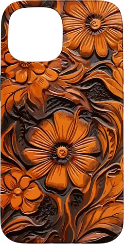 Vista 6 de Funda floral con herramientas para iPhone 16 Western & Cowgirl