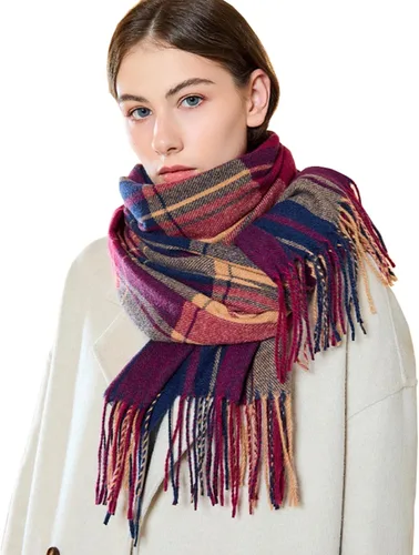 Vista 7 de Heated Scarf for Women Include Rechargeable Battery, Winter Electric Neck Scarf for Cold Weather Púrpura