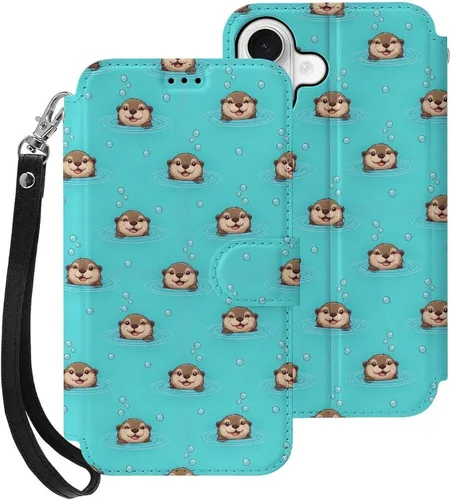 Vista 38 de SWEET TANG Compatible with iPhone 17 Pro Wallet Case Women PU Leather Shockproof Protective Folio Flip Cover (Chicken Chickens)